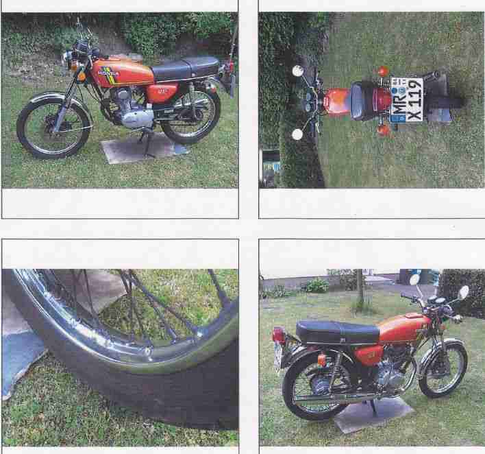 Honda CB 125 J Oldtimer