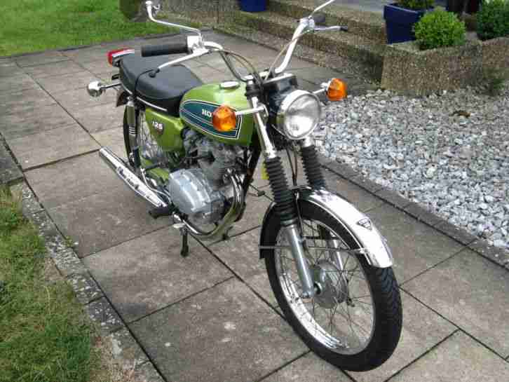 Honda CB 125 S, Oldtimer, EZ 1973, original Lack, Papiere, TÜV 6.2018, klasse