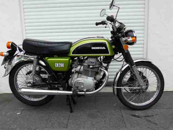 Honda CB 200 - Oldtimer- BJ. 1977 - TÜV 7/15