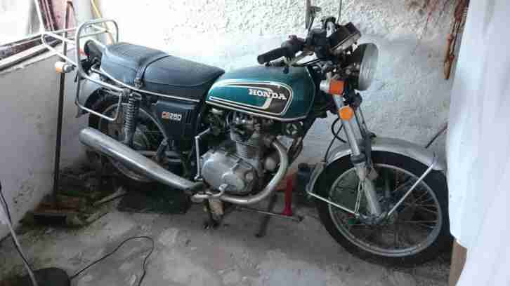 CB 250 G, BJ 1976