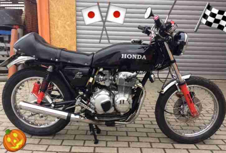 Honda CB 400 F mit Marzocchi, 4in 1 Marving,