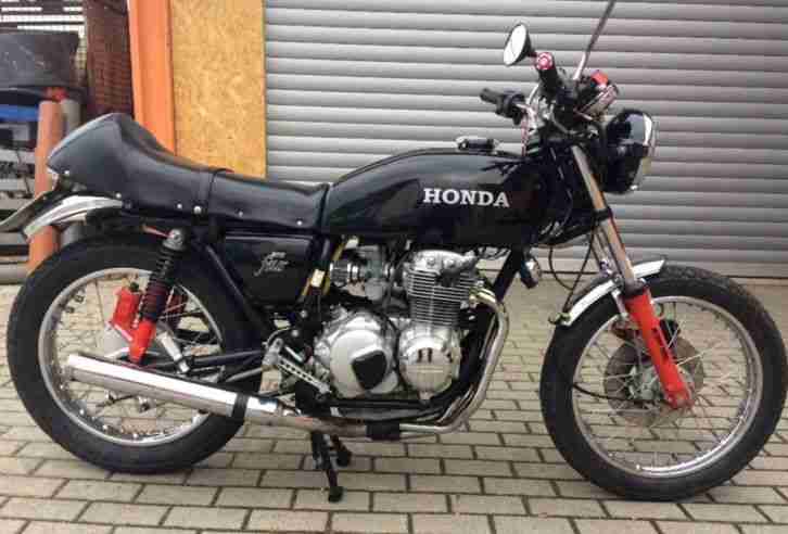 Honda CB 400 F mit Marzocchi, 4in 1 Marving,