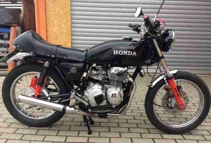 CB 400 F mit Marzocchi, 4in 1 Marving,