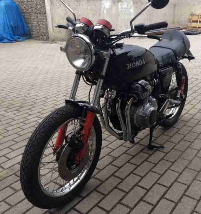 Honda CB 400 F mit Marzocchi, 4in 1 Marving,