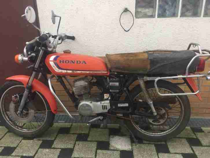Honda CB 50 J Scheuenfund als Bastlerfahrezeug / Teileträger