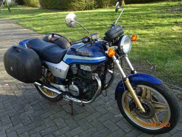Honda CB400N Euro Sport + Kofferset,TÜV08/21,Oldtimer,Baujahr 1979,20KW/27PS