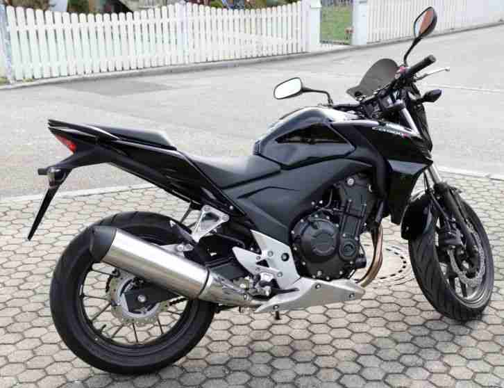 Honda CB500F 04/2015 mit viel Ausstattung und wenig km, Garantie bis 2019