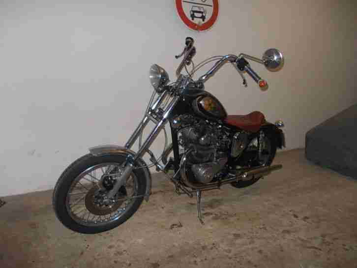 Honda CB500T Chopperumbau