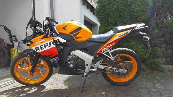 CBR 125R JC50 Unfallfahrzeug