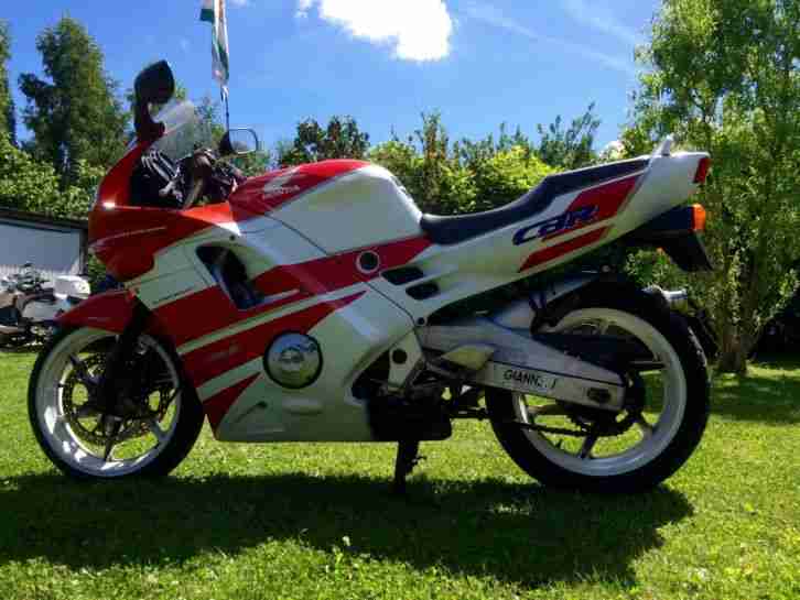 Honda CBR 600 Supersportler + Gianelli Auspuff + Stahlflexbremsleitung