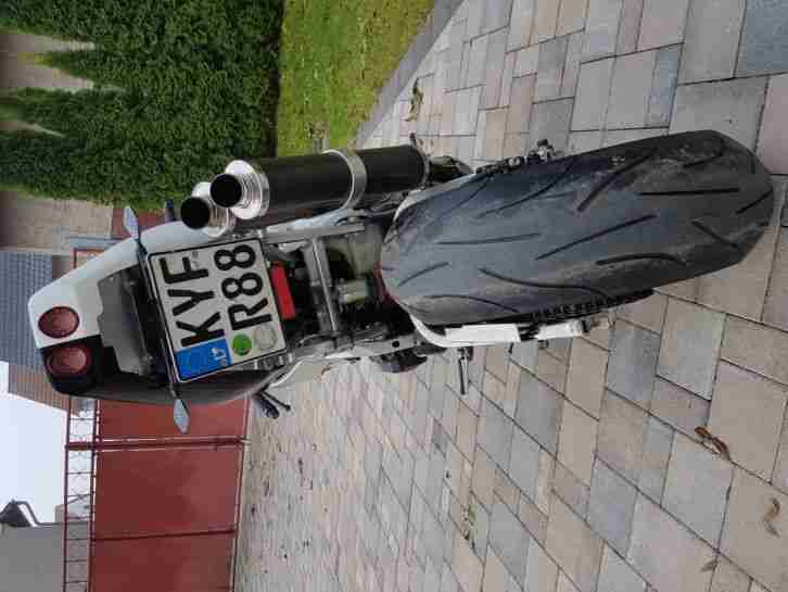 Honda CBR 900 Fireblade SC29 Streetfighter 10tkm black/white Naked bike custom