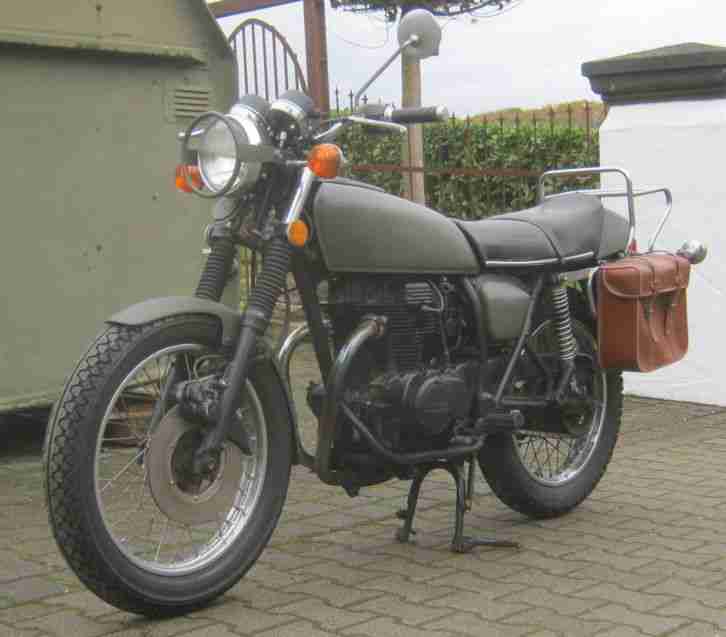 Honda CJ 250 Millitary , Bj. 79, Inspektion