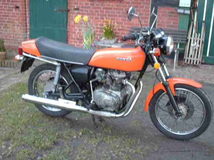 Honda CJ 250 T, Bj.77, Motor läuft, mit Brief und Schlüsseln, Oldtimer