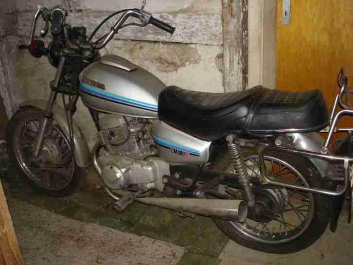Honda CM 185 T Oldtimer Unfall