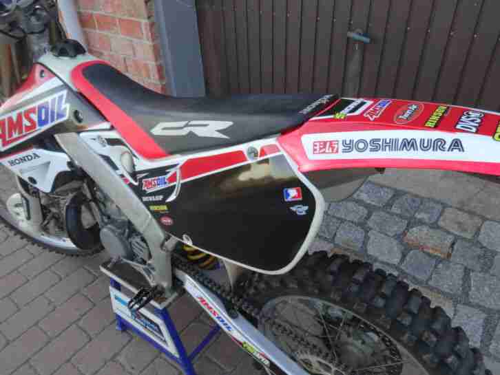 Honda CR 250 2 Takt Motocross keine RM KX YZ SX mit Fahrzeugbrief ,,, Selten ,,,