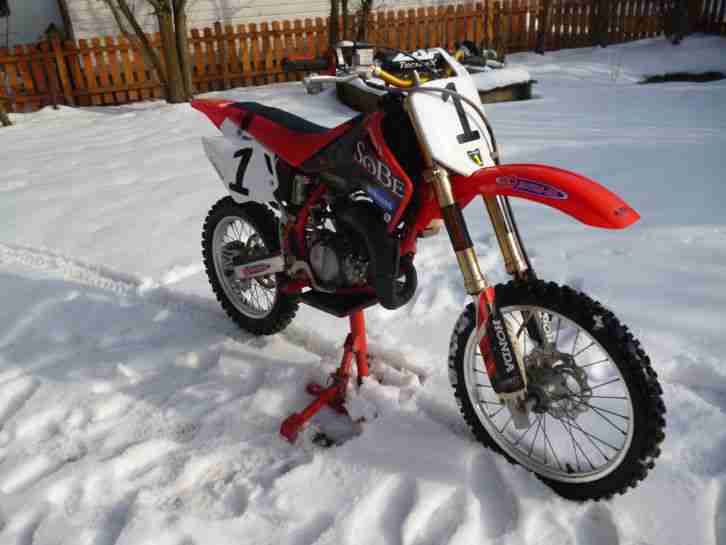 Honda CR 85 R Bj 2005 Motor neu aufgebaut Motocross