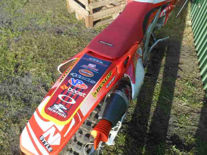 Honda CRF 250R Motocross Rekluse ProTaper DRD Maxxis
