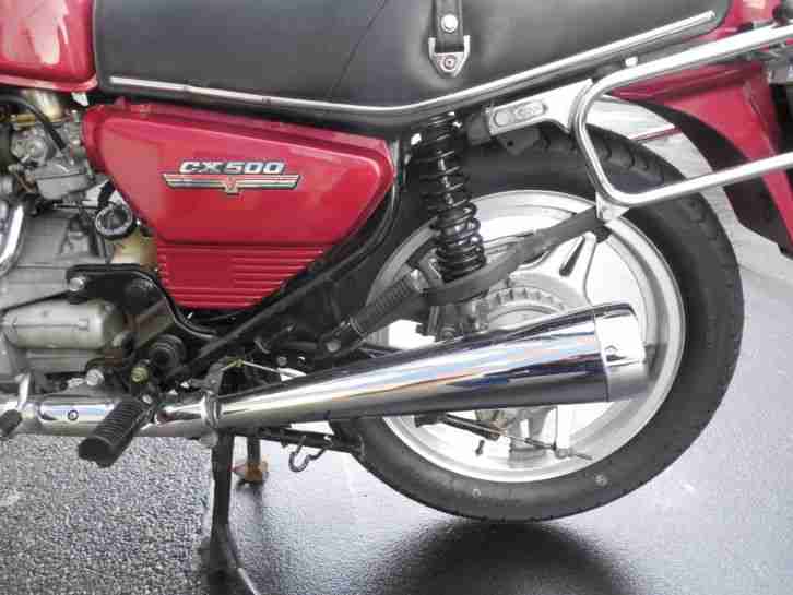 Honda CX 500, 30500 km, 2.Hand, Tüv 01/2020, Neureifen, Inspektion