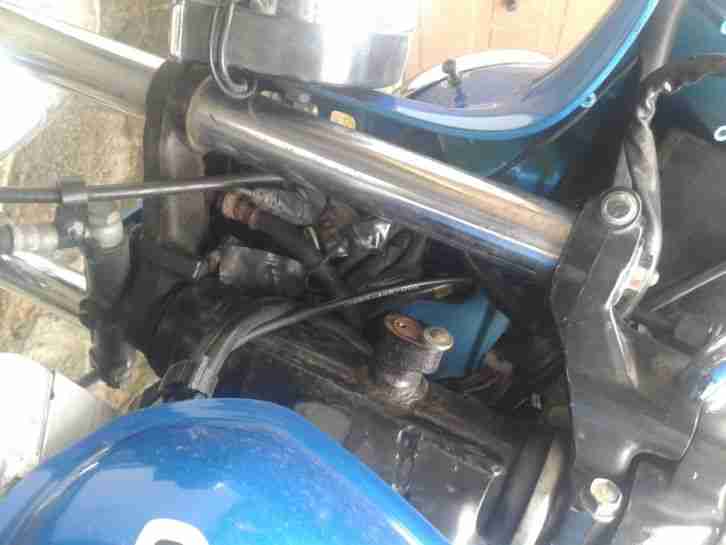 Honda CX 500 Blaumetallic