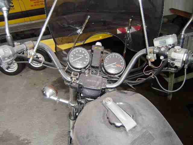 Honda CX 500 C Teileträger / Unfall