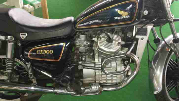 Honda CX500C Sammlerstück EZ 1982 in Topzustand Windschutzscheibe Gepäckträger