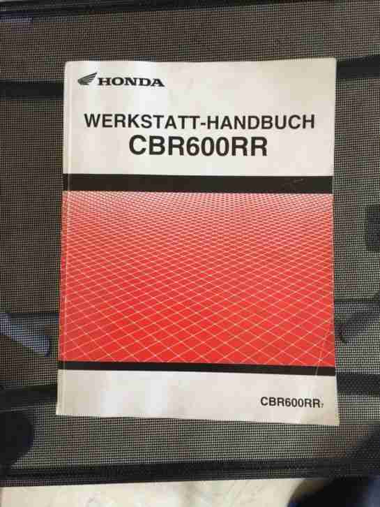 Cbr 600 Rr Pc40 Werkstatthandbuch