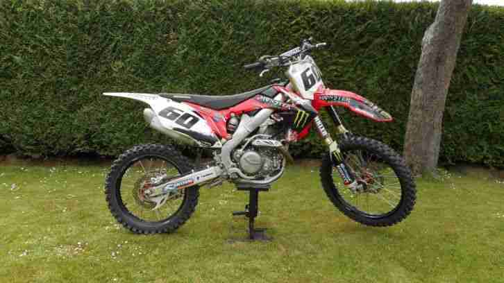 Honda Crf 450 2010 Motocross Einspritzer 4 Takt 78 Stunden