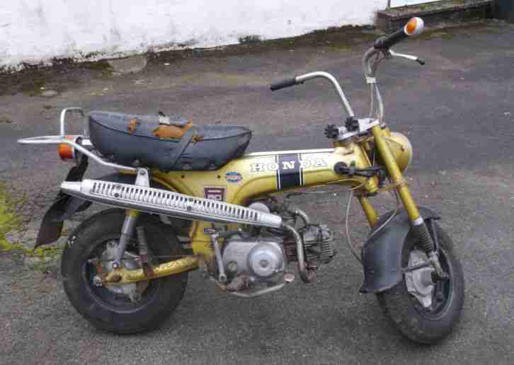 Honda DAX ST50 ein echter Schuppenfund wartet auf Wiederbelebung