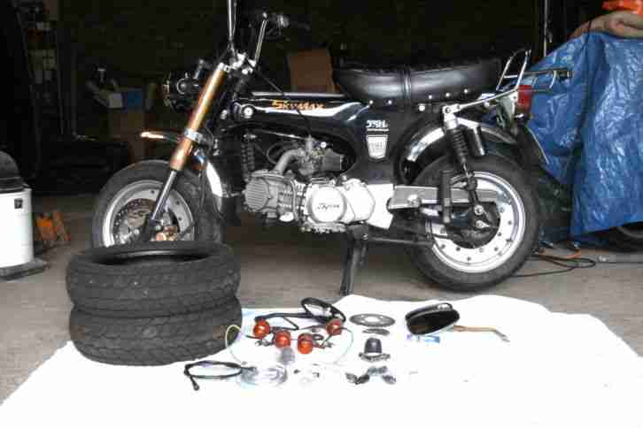 Honda Dax Nachbau mit 16PS, 160ccm - SkyTeam SkyMax Professional 160 PRO