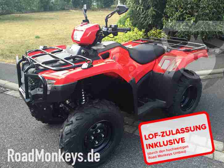 Honda FourTrax Foreman TRX 500 2016 in Rot