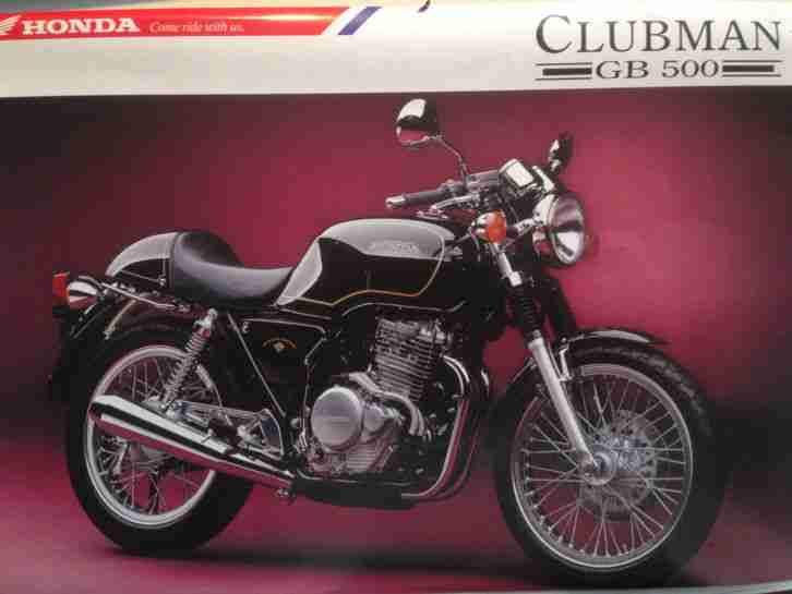 Honda GB 500 Clubman von 1990 Originalzustand