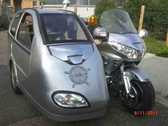 Honda GL 1800 EZ 2006 Gespann Silber 94 T km