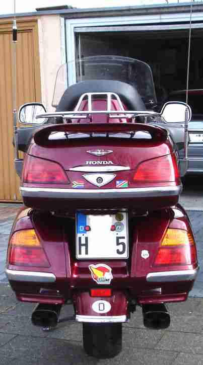 Honda Goldwing GL1800 ABS 30th Anniv. Black-Cherry-Rot Luxus-Tourer