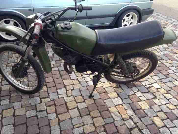 Honda HD02 MT5 (MTX50/MTX80) Wald und Feld Moped 76ccm