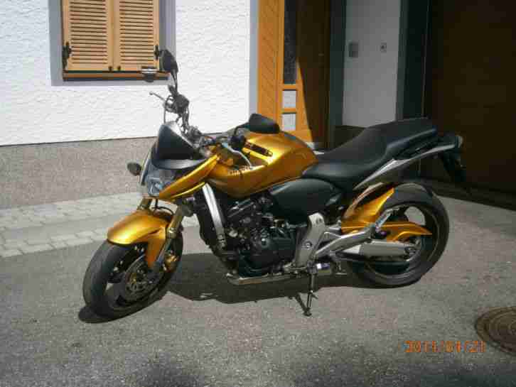  Honda Hornet PC41 BJ. 2007 Gold Top Zustand