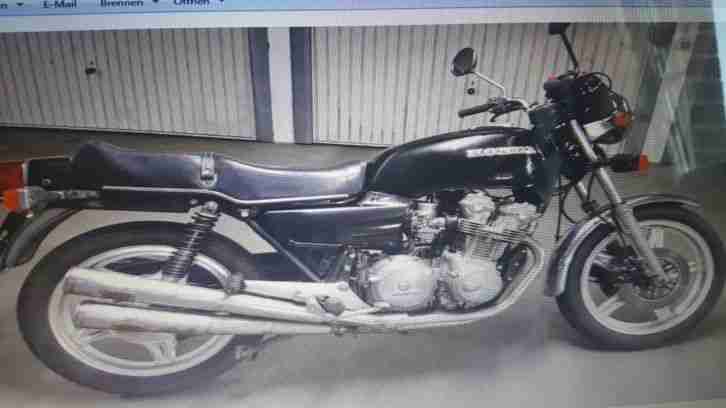 Honda KZ 750 Bj 1979 (an Bastler )der SPRING an