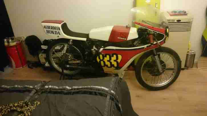 Honda MTR vintage race motorrad