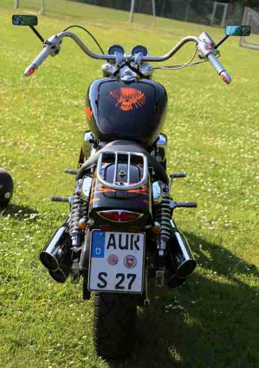 Honda Magna 750 C Laut Schwer Schnell