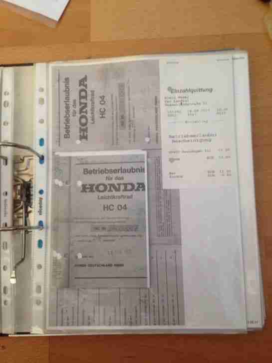 Honda Mbx Kleines Nummerschild