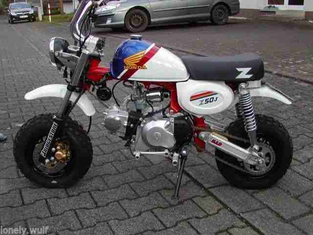 Honda Monkey Einzelstück Tuning ,erst 400 km, Neuzustand, siehe Bilder