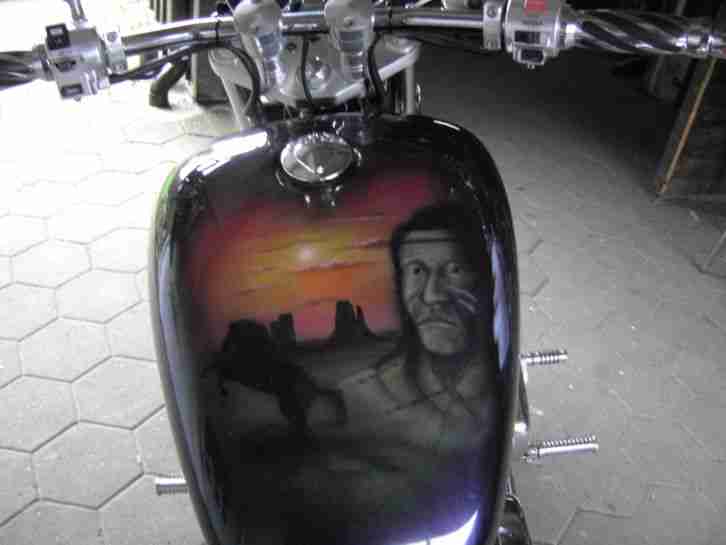 Honda RC 43 Umbau 750 cm³ Top geplegt von 1994 wenig gelaufen mit Airbruch