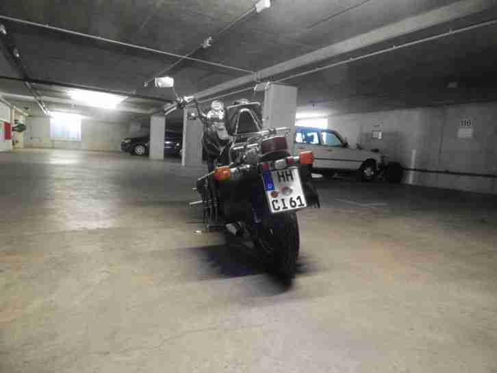 Honda Rebel 125, schwarz, viel Zubehör, 15.300 km, TÜV fast neu