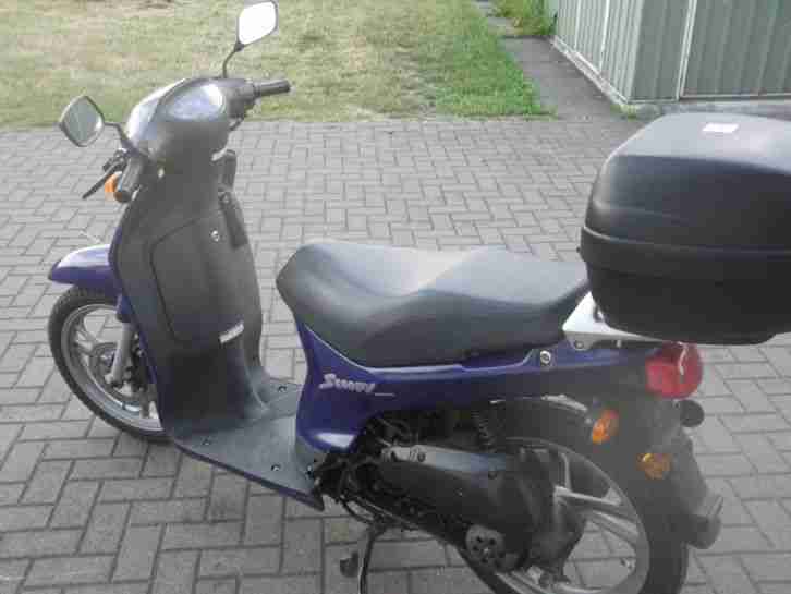 Honda SH 50 Roller defekt für Bastler oder Teilegewinnung AF 40 GIVI