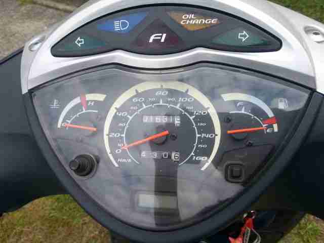 Honda SH125i; 1632 km