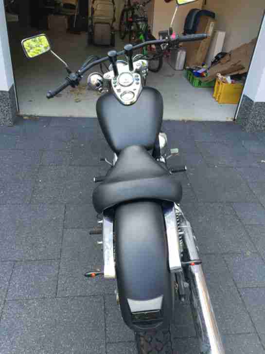 Honda VT 125 C JC 31 Shadow Bj. 2005 in schwarz matt
