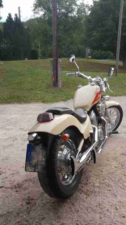 Honda VT600 Shadow Umbau Chopper Fishtail