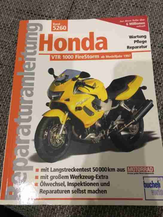 VTR 1000 Fire Storm Reparaturanleitung