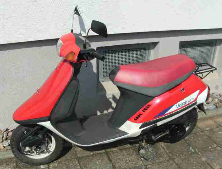 Honda Vision SA50N Motorroller Rot/Weiß 50 cm3 Roller Erfurt Abholung inkl Helme