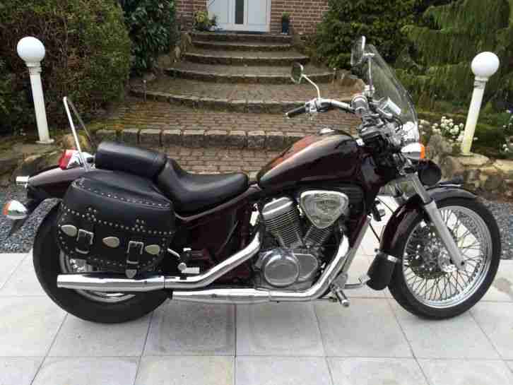 Honda Vt 600 Shadow Chopper - Top Optik und Zustand - viel Zubehör nur 38000 Km