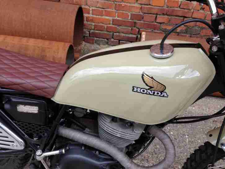 Honda XL250*Cafe Racer*unique retro/vintage eyecatcher